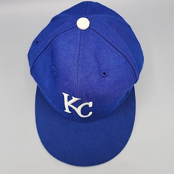 Kansas City Royals New Era 100% Wool Fitted Hat Auth. Diamond Collection Cap Hat - Picture 11 of 11